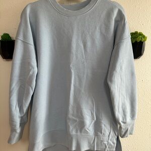 SO brand blue sweater